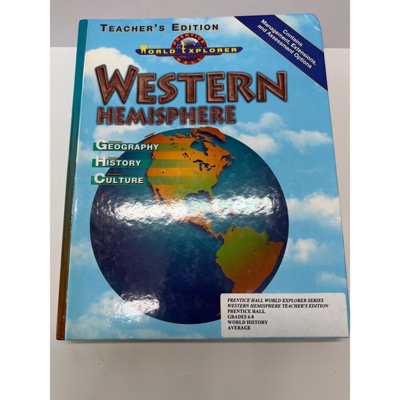 Prentice Hall Other - Prentice Hall World Explorer Western Hemisphere Teacher Edition Like New